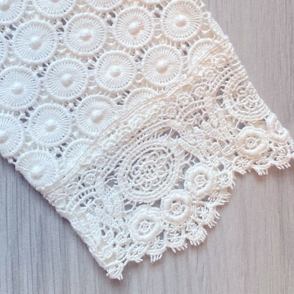 Tory Burch Cream Lace Blouse - Picture 6 of 8